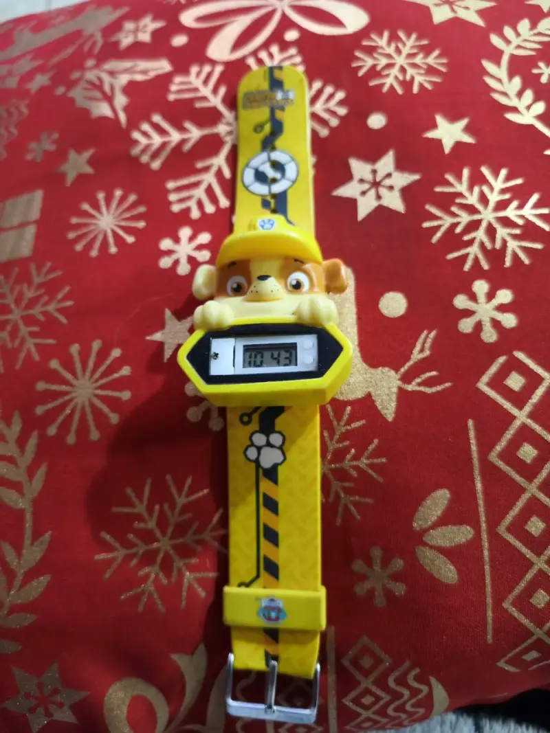 Reloj digital infantil amarillo - 2