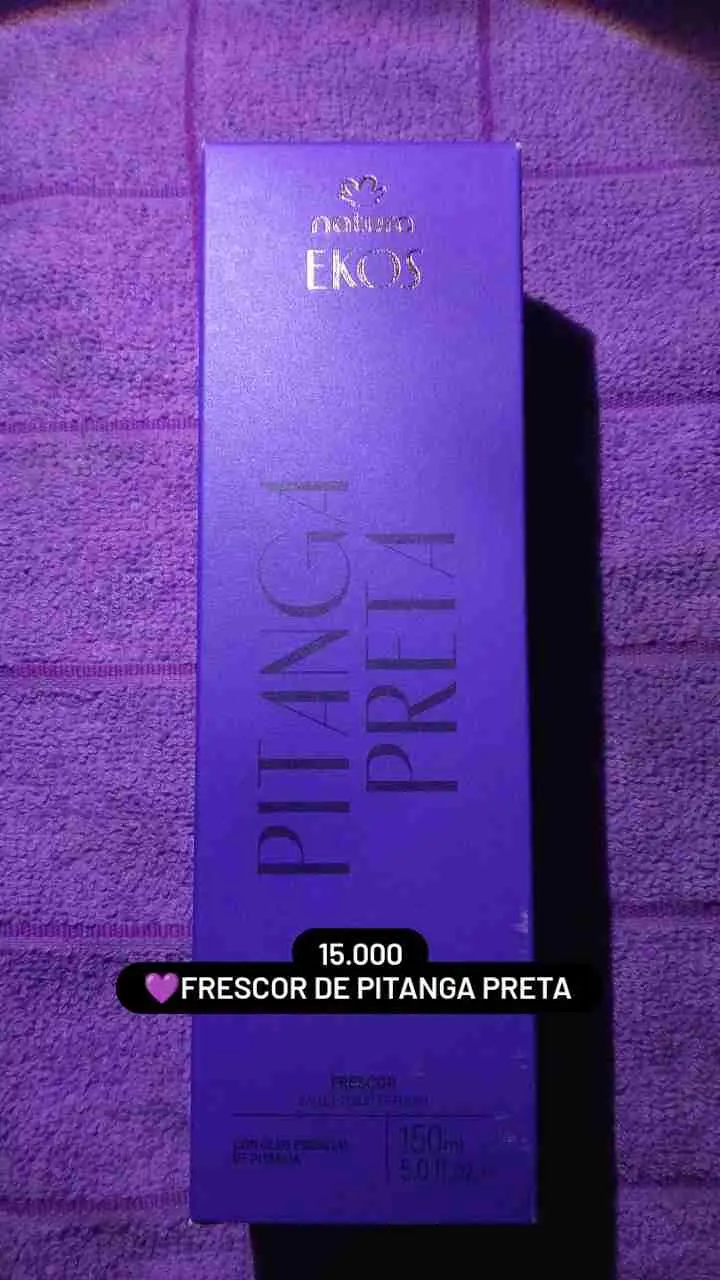 Perfume Frescor Pitanga Preta