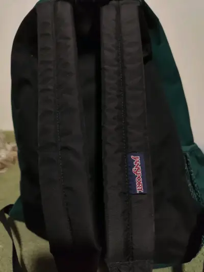 Mochila Jansport verde - miniatura 2