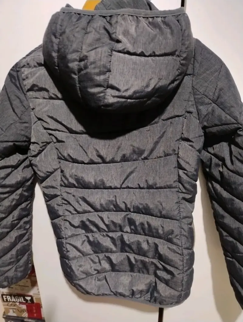 Chaqueta acolchada gris oscuro Diadora - 2