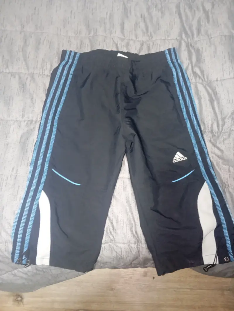 Pantalones Vintage/ deportivos Adidas negros - 1