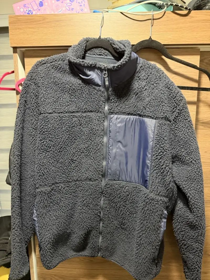 Chaqueta polar gris unisex - 1