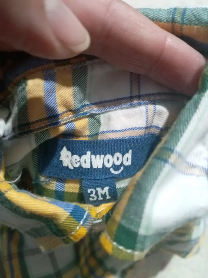 Camisa de bebé  a cuadros - 2