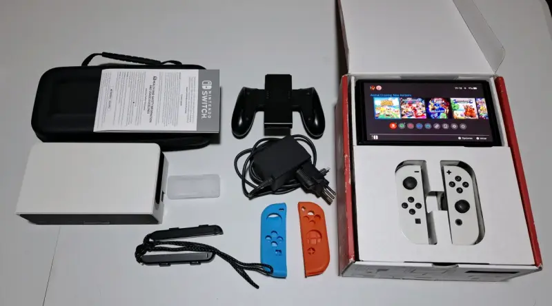 Nintendo Switch OLED desbloquada - 2