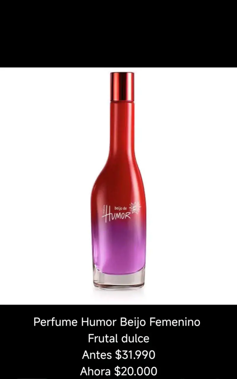 Perfume Humor Beijo Femenino - 1