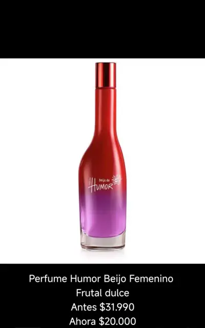 Perfume Humor Beijo Femenino - miniatura 1