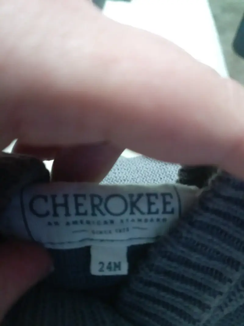Chaleco de lana con capucha gris - 2