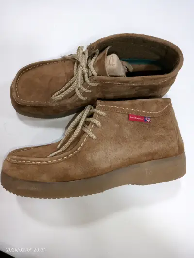 Botines Hush Puppies café N°38 - miniatura 2