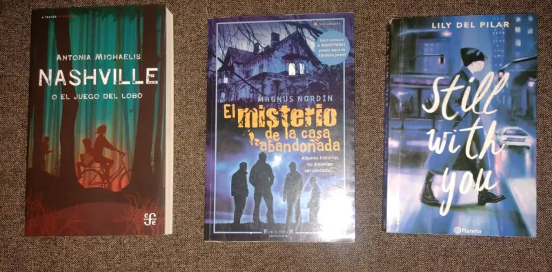 Lote de 6 libros variados en español - 2