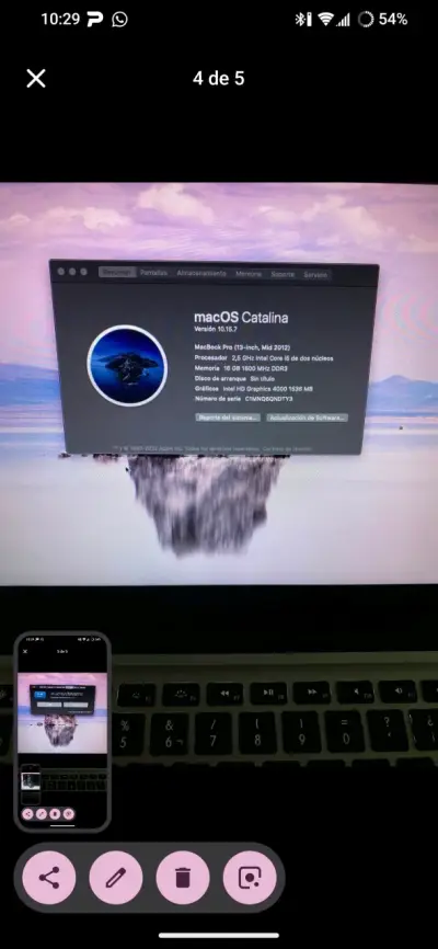 Macbook pro 13" Impecable - miniatura 4