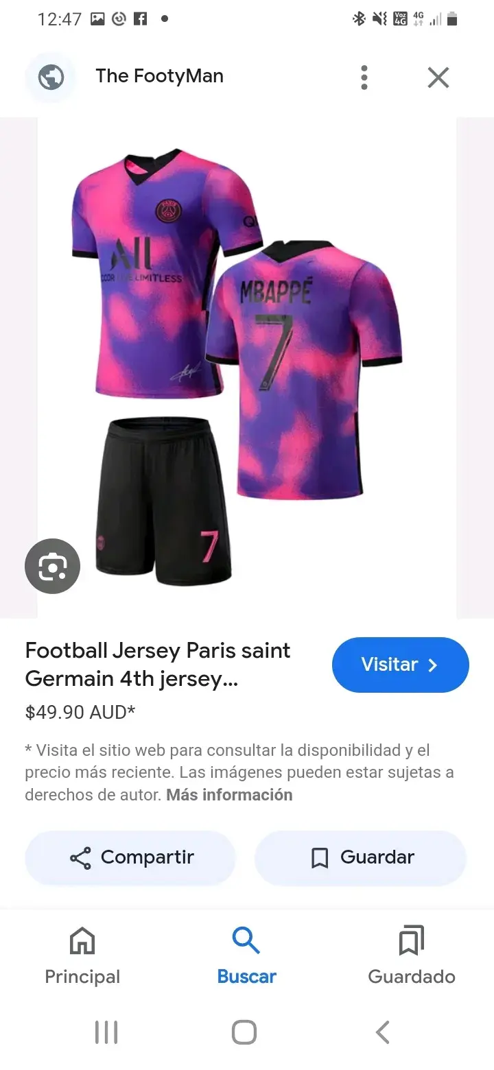 Conjunto PSG Mbappe edición especial - 1