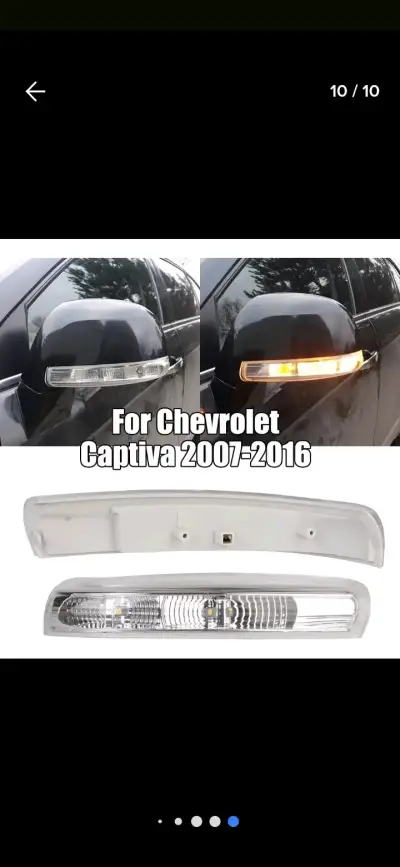 Espejo retrovisor con luz LED - miniatura 2