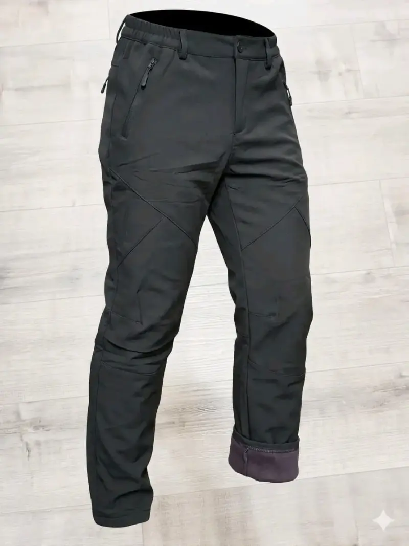 Pantalones térmicos con polar en su interior