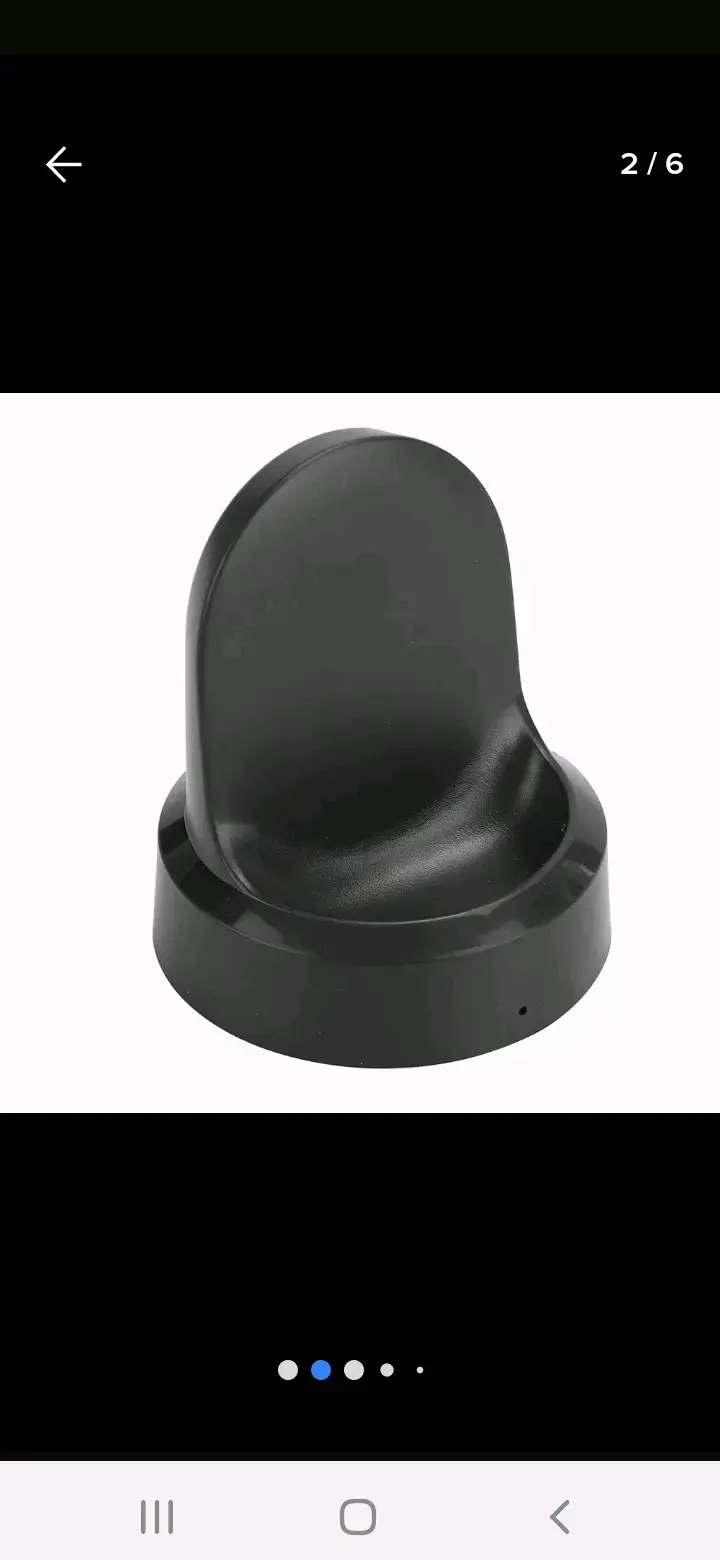 Base de cargador negra para reloj - 1