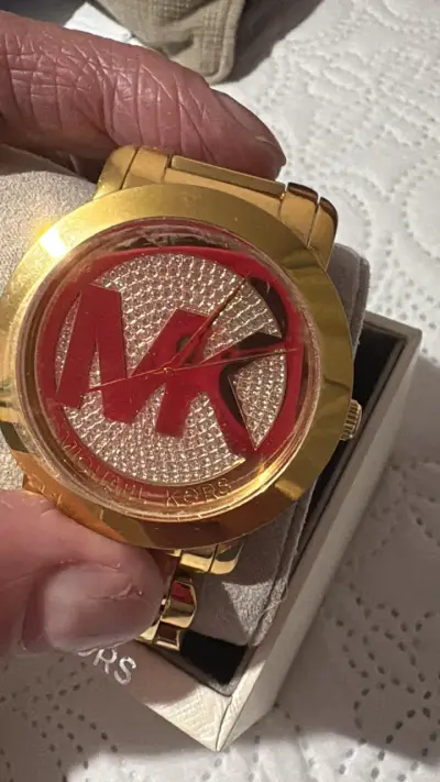 Reloj dorado Michael Kors - miniatura 1