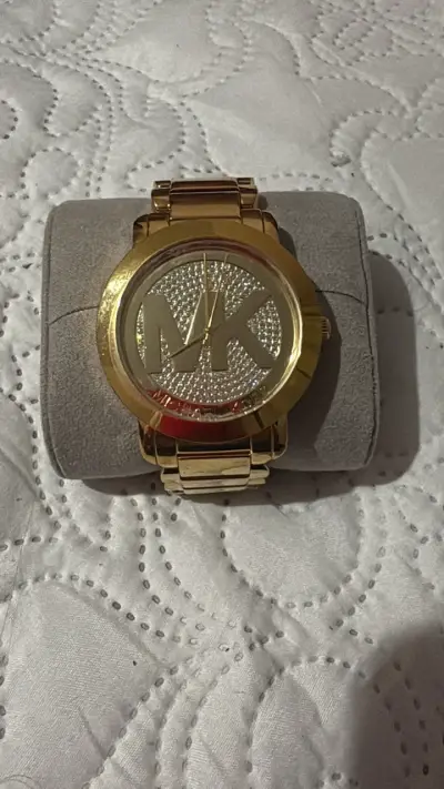 Reloj dorado Michael Kors - miniatura 2