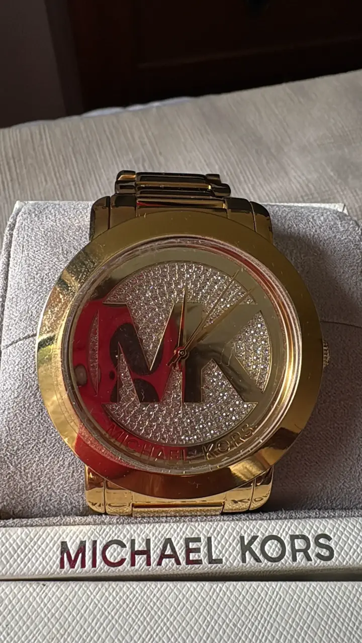 Reloj dorado Michael Kors - 3