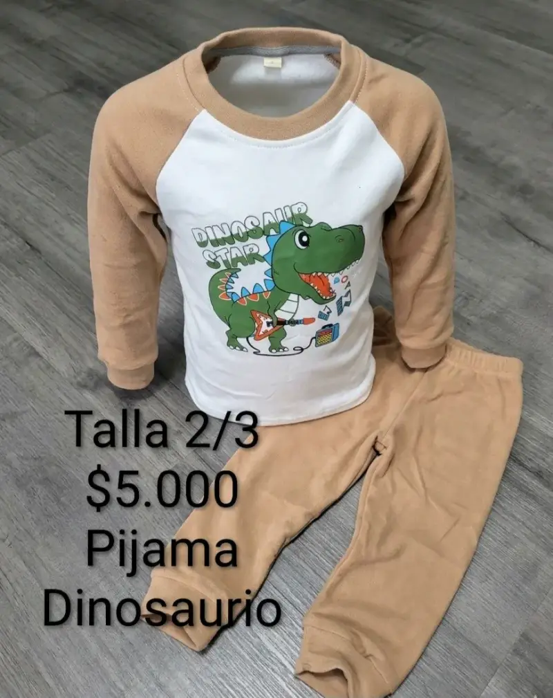 Pijama dinosaurio infantil - 6