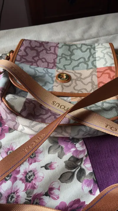 Cartera de tela con diseño - miniatura 1