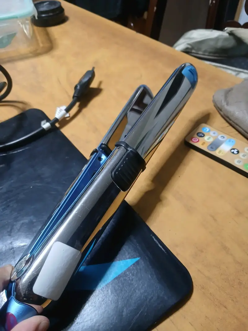 Plancha de cabello BaByliss azul - 4
