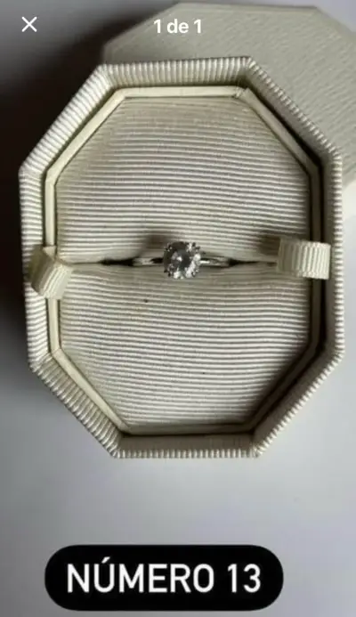 Anillo de compromiso brillante - miniatura 4