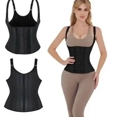Corset moldeador o Faja  negra - miniatura 2