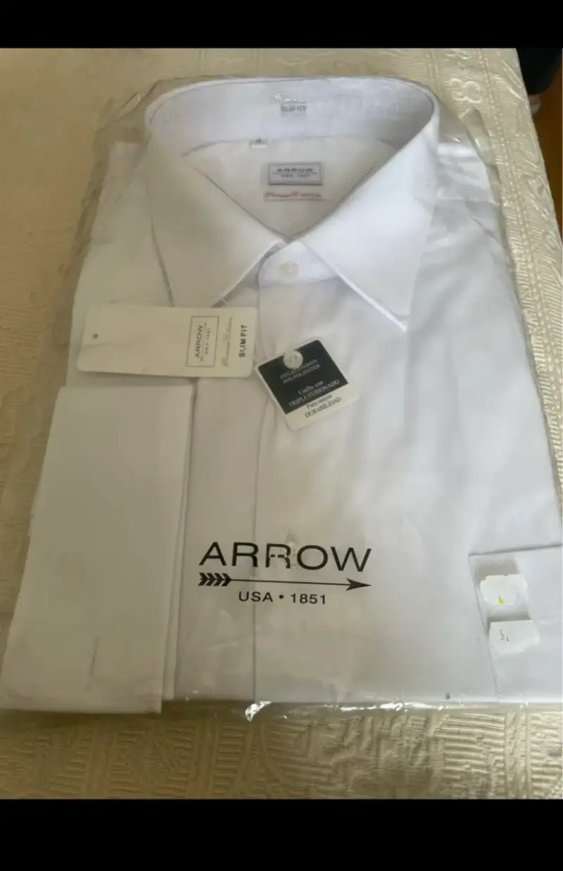 Camisa blanca Arrow slim fit - 2