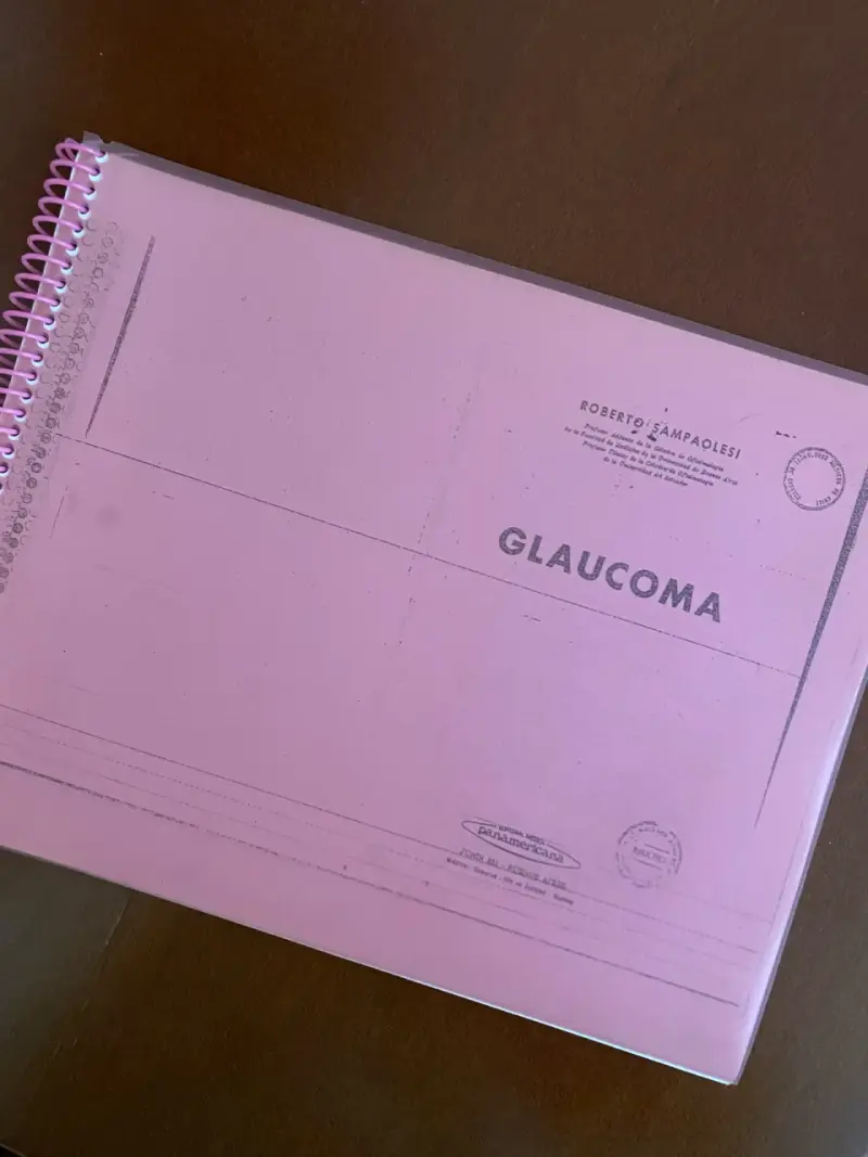 Libro Glaucoma de R. Sampaolesi - 1