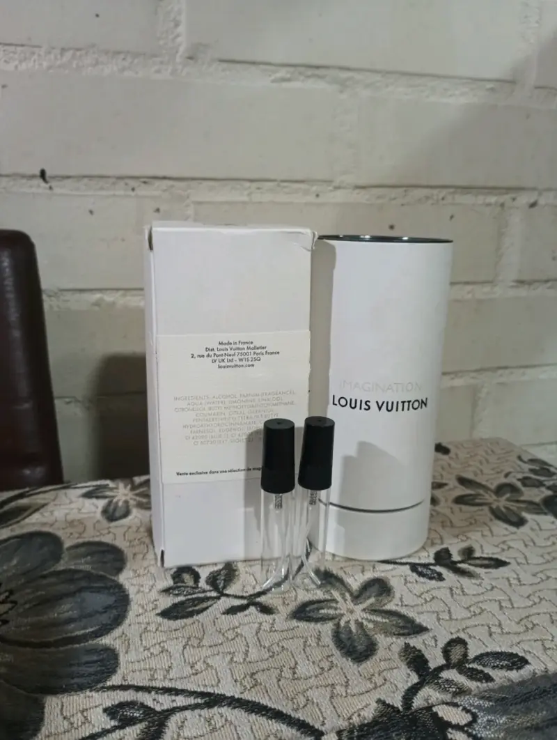 Perfume imagination lv y muestras