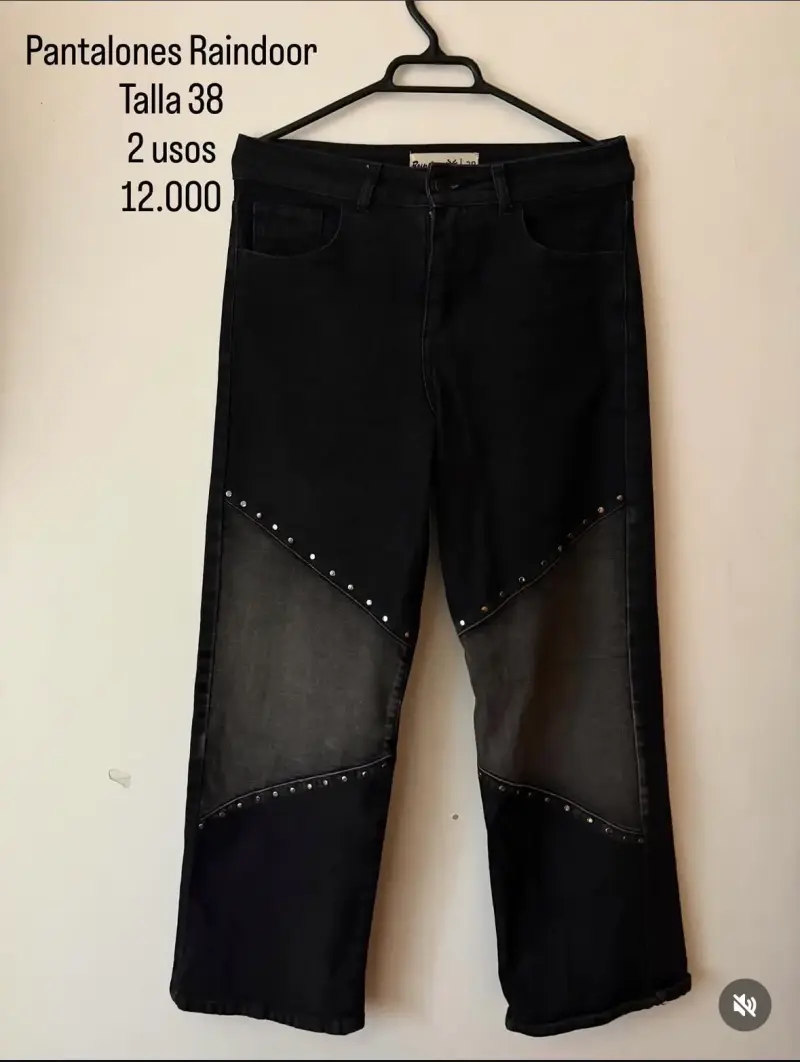 Pantalones negros Raindoor
