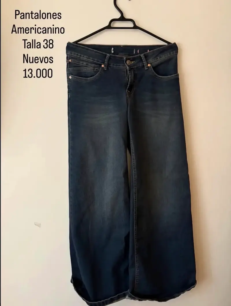 Pantalones de mezclilla Americano talla 38