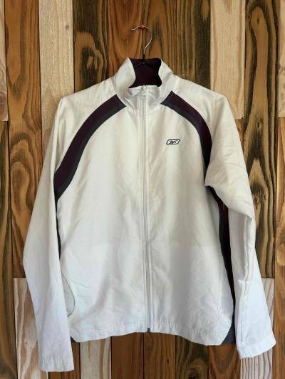 Chaqueta deportiva blanca Reebok - miniatura 1