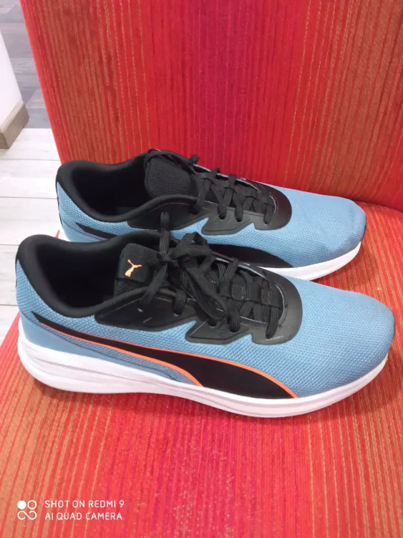 Zapatillas deportivas Puma celestes - 2