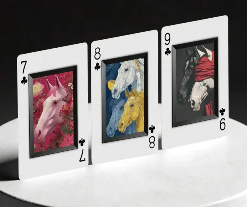 Caballos mágicos - Barajas naipe inglés especiales - 5