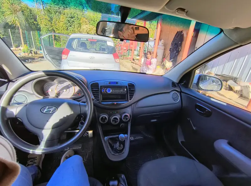 Hyundai i10 hatchback blanco - 5