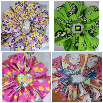 Colección de scrunchies noventeros - miniatura 3