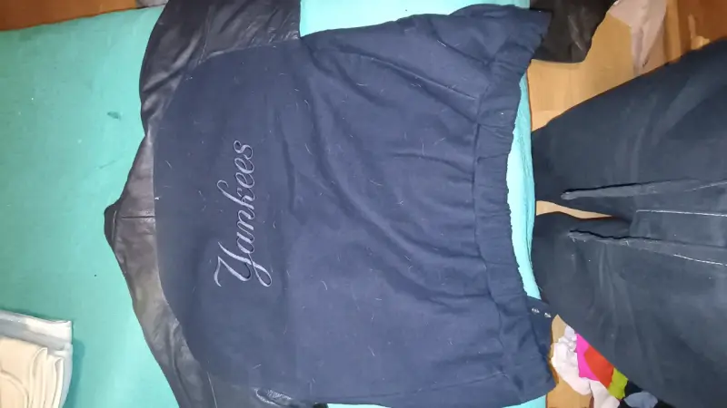 Chaqueta Yankees azul y negra - 1