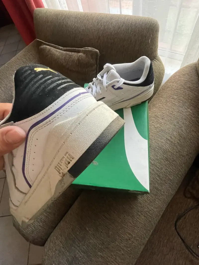 Zapatillas blancas Puma - 3