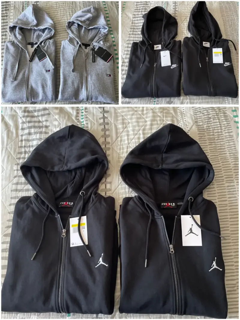Polerones Nike, Jordan y tommy - 1