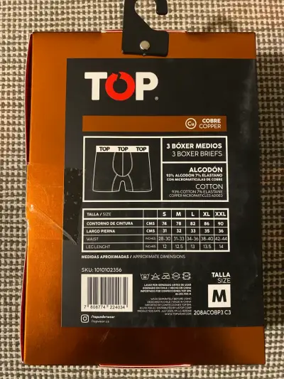 Pack de 3 bóxer algodón TOP - miniatura 2