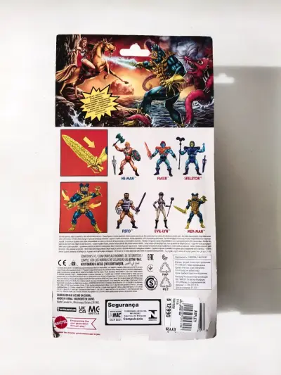 Figura Mer-Man Masters of the Universe - miniatura 2