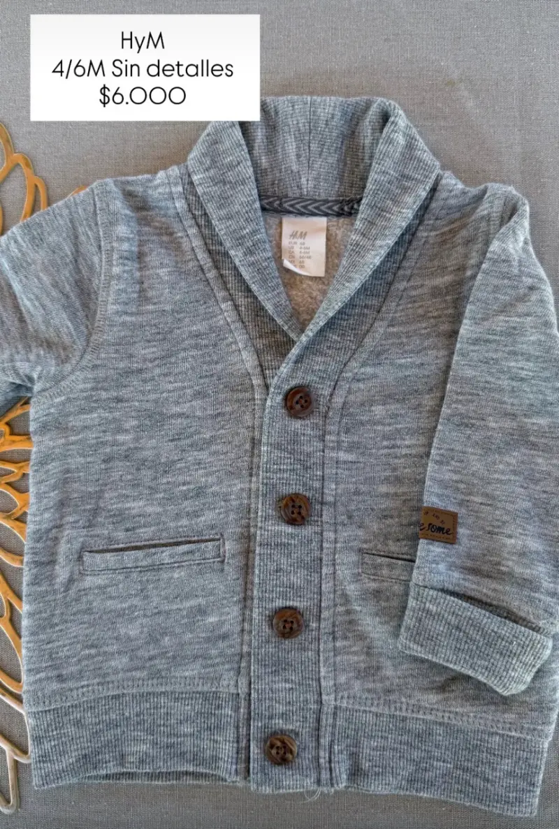 Cárdigan gris H&M