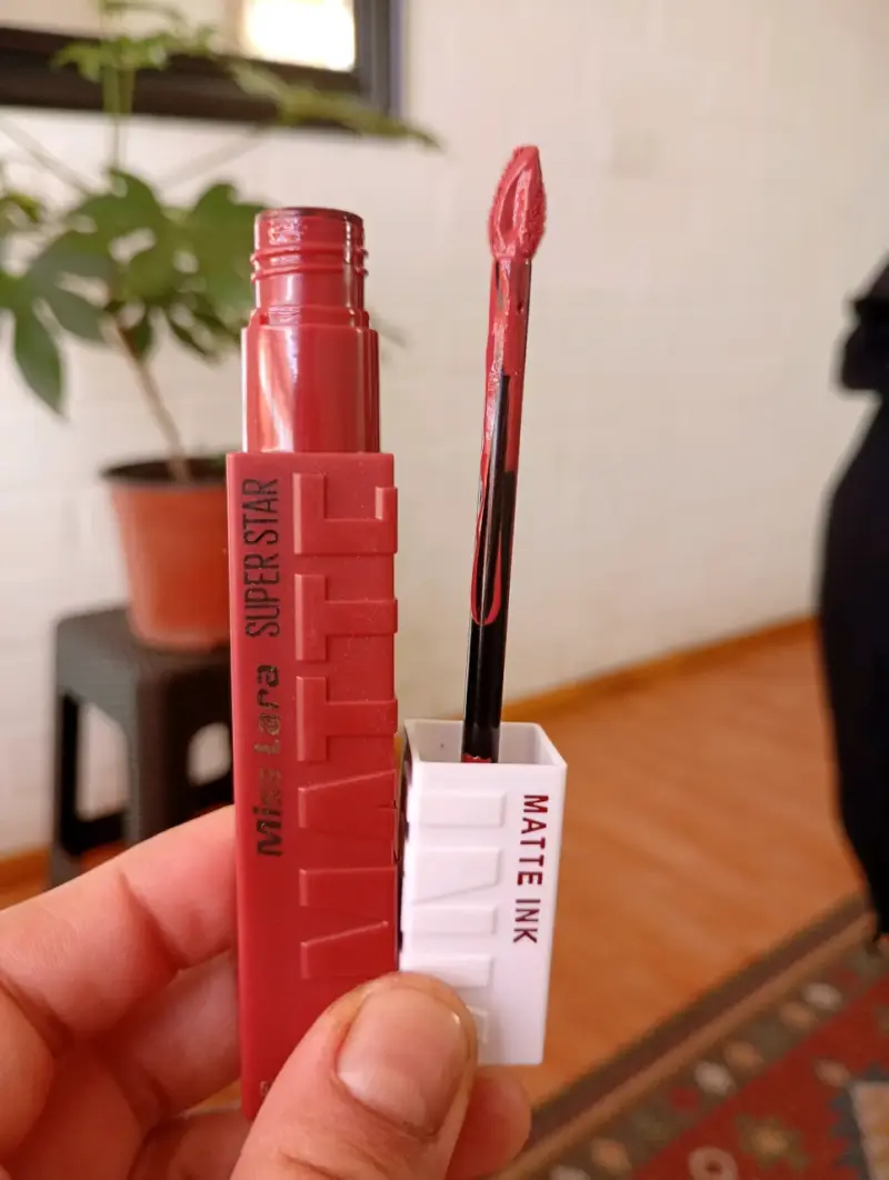 Labial líquido mate rojo - 3