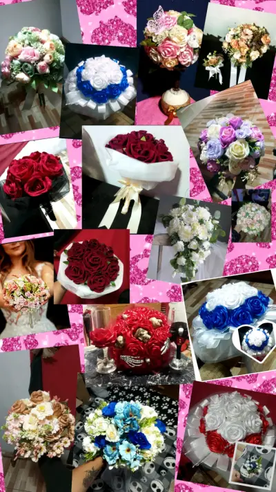 Flores decorativas con y sin  luces LED - miniatura 4