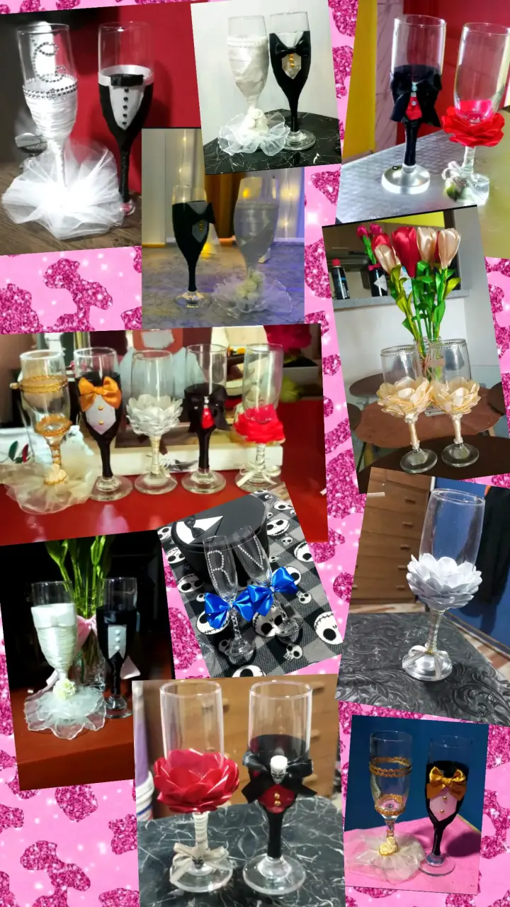 Flores decorativas con y sin  luces LED - 5