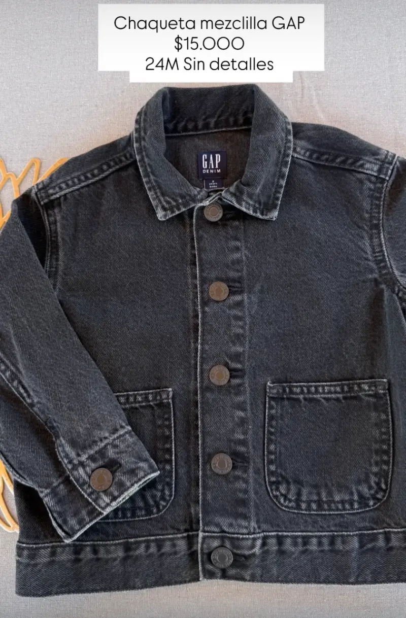 Chaqueta mezclilla GAP 24M