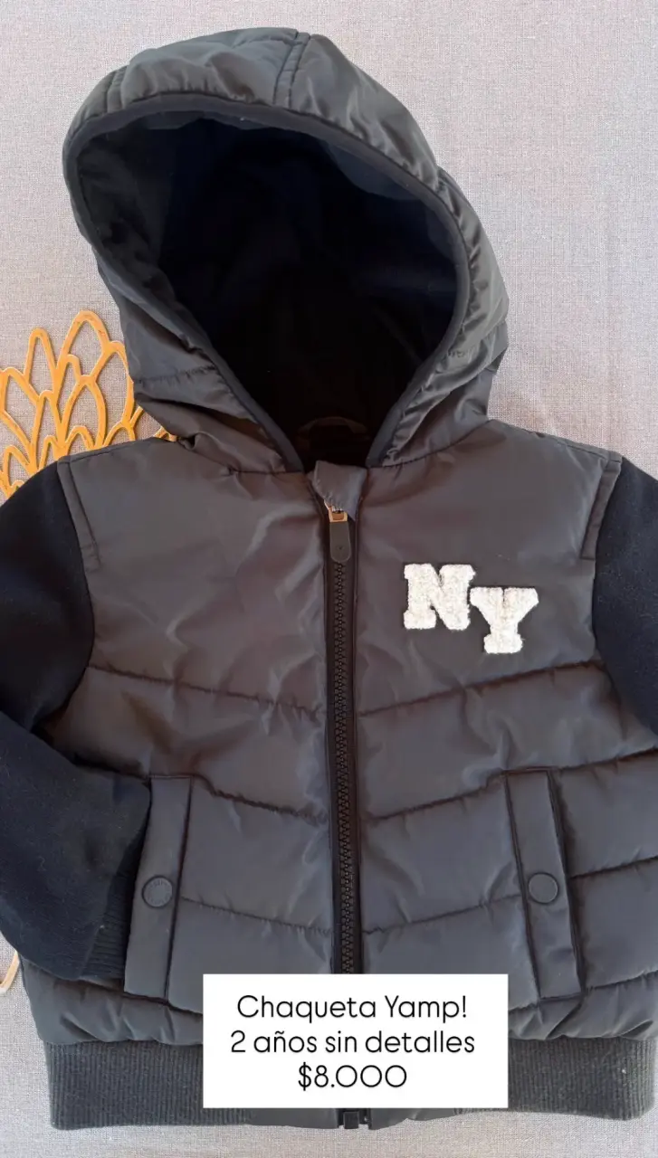 Chaqueta infantil Yamp negra