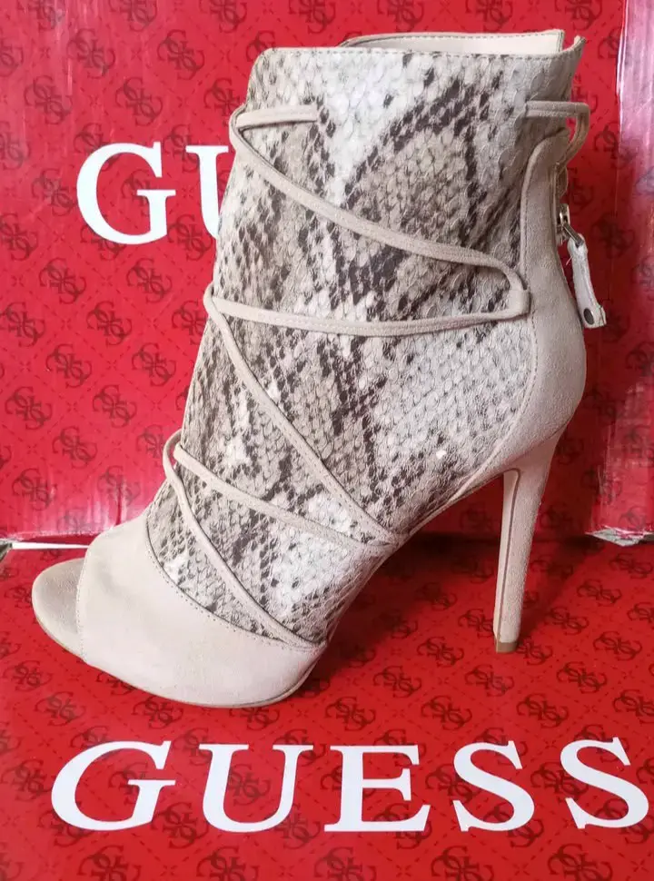 Botines de tacón Guess animal print - 4