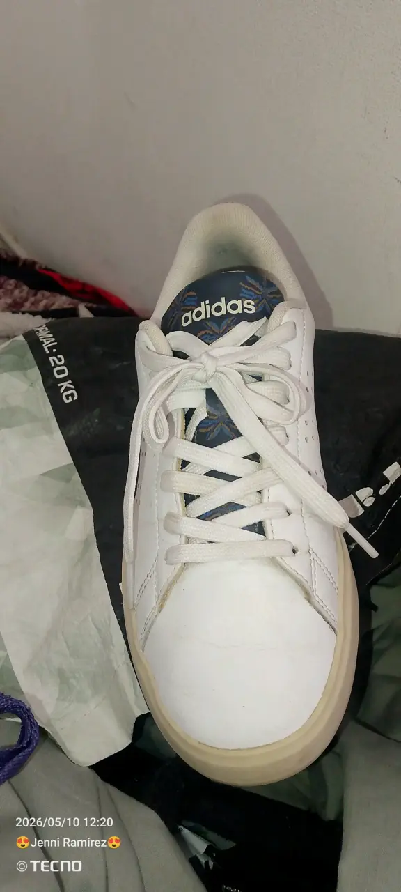 Zapatillas blancas Adidas - 4