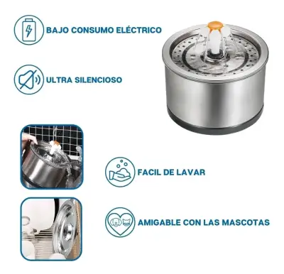 Fuente de Agua para Mascotas (2.5 L) - miniatura 4
